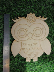 Premarked owl shape-107