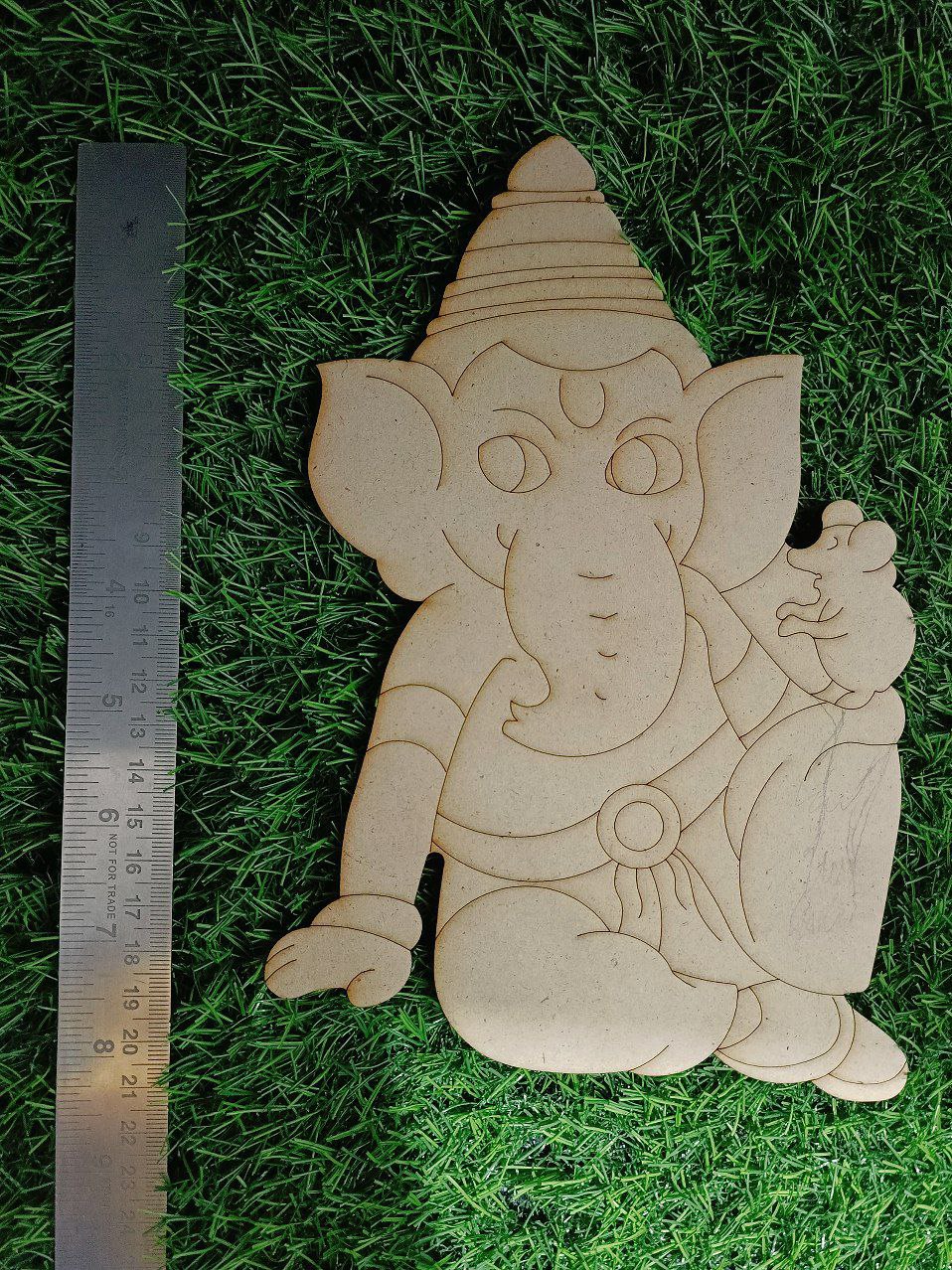 Mdf ganesha shape-110