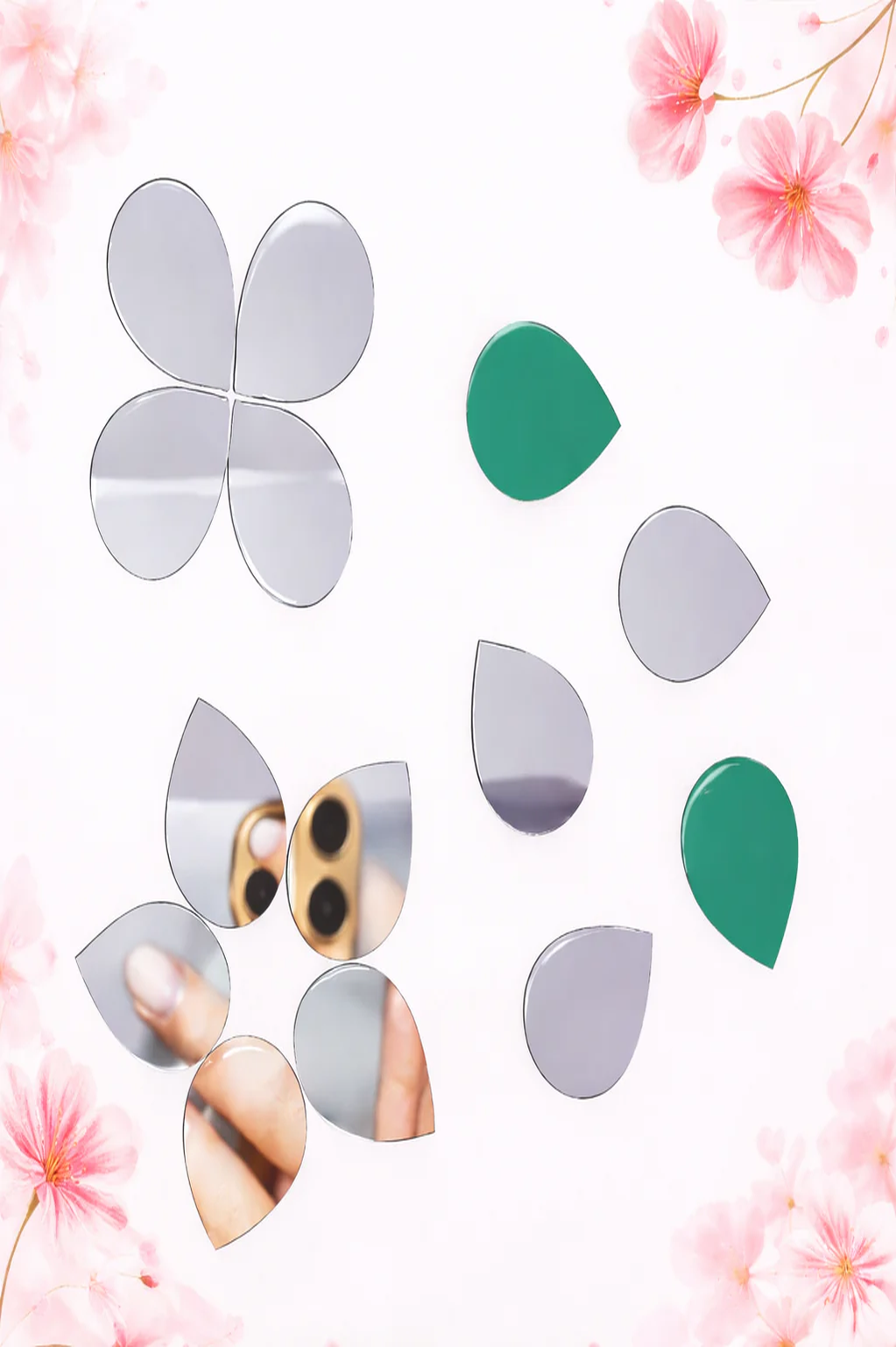 Almond shape mirror AB-20