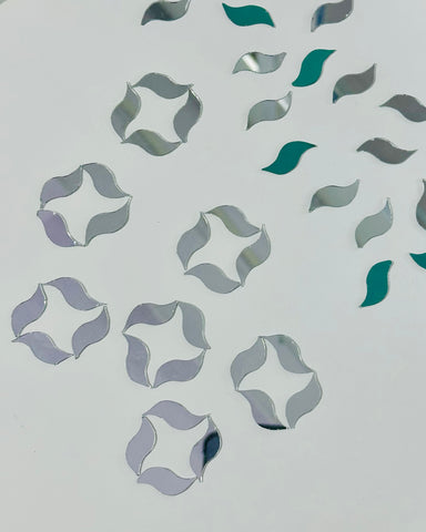 Fancy shape  mirror-SS-left