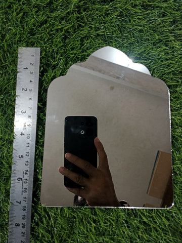 Fancy shape mirror temple  Q-102