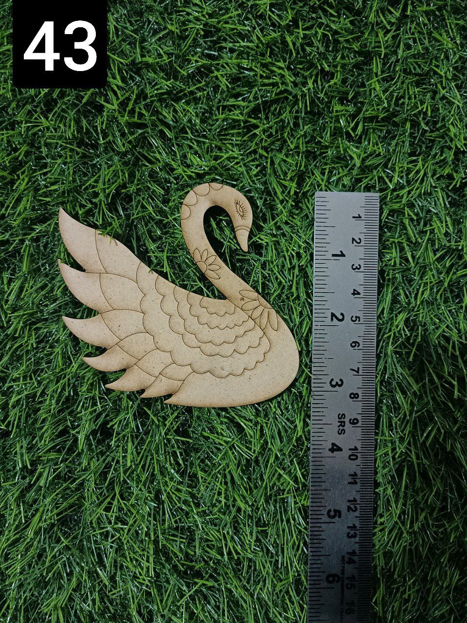 Premarked Mdf duck shape-43